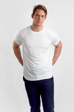 Alternative view of T-SHIRT I TENCEL™ - HVID