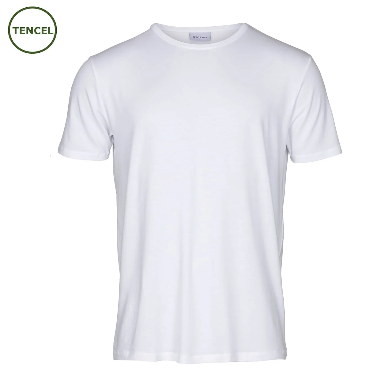 Hvid Tencel T-shirt