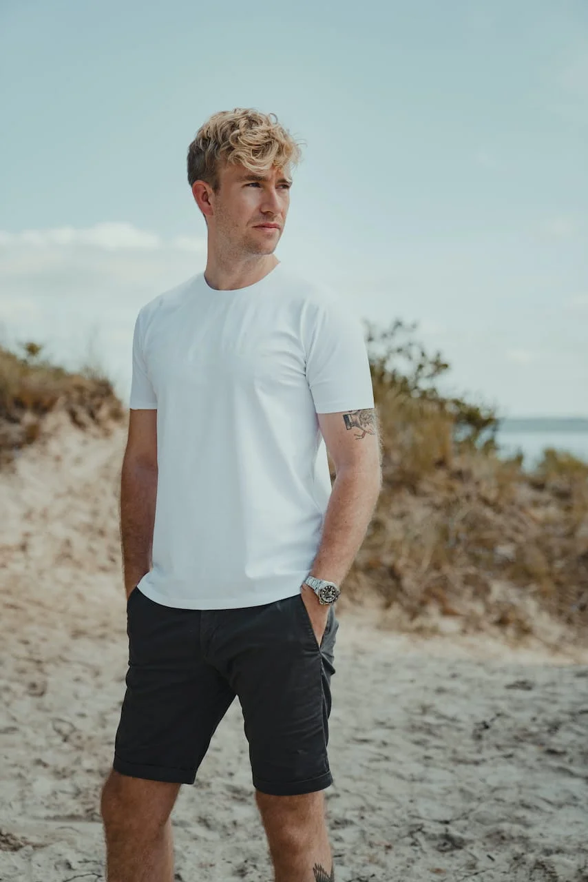 Økologisk T-shirt med logo