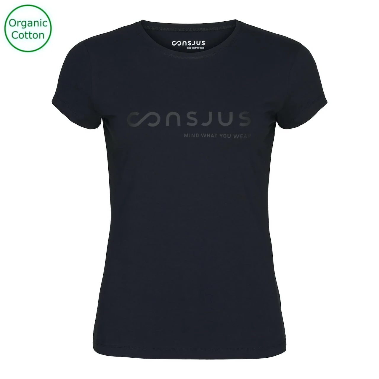 T-shirt i økologisk bomuld med logo
