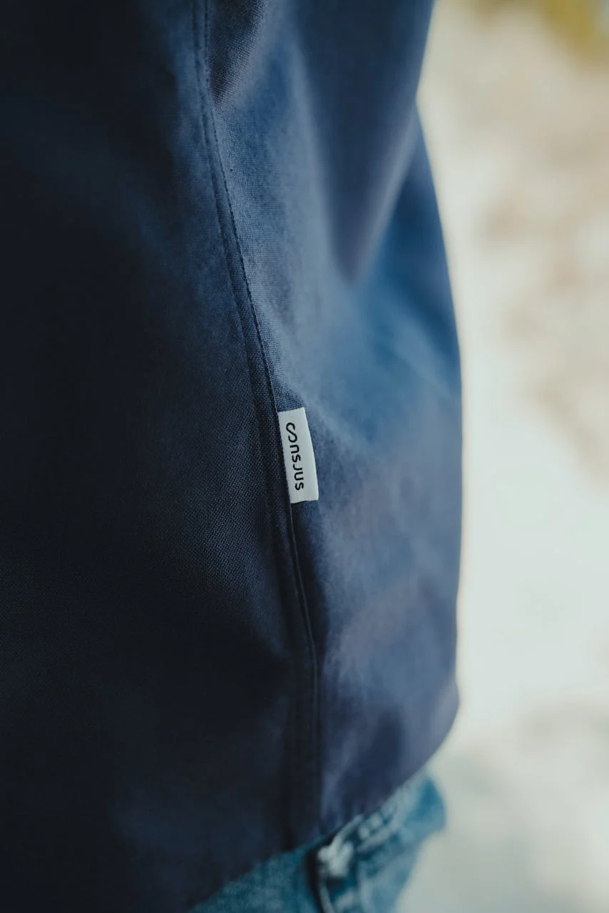OXFORD SKJORTE I SLIM FIT - NAVY