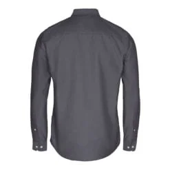 OXFORD SKJORTE I SLIM FIT - GRÅ