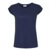 T-SHIRT I TENCEL™ MED LOGO - NAVY