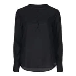 Tencel skjorte kinakrave