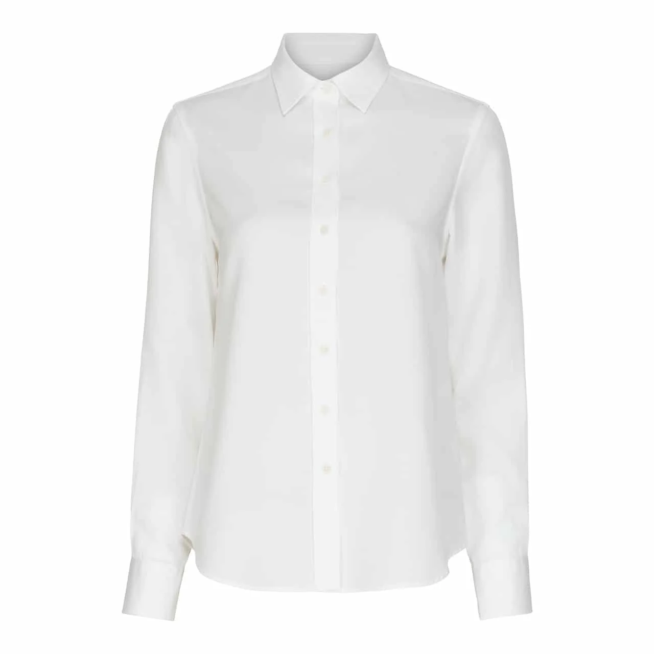 Consjus hvid tencel skjorte