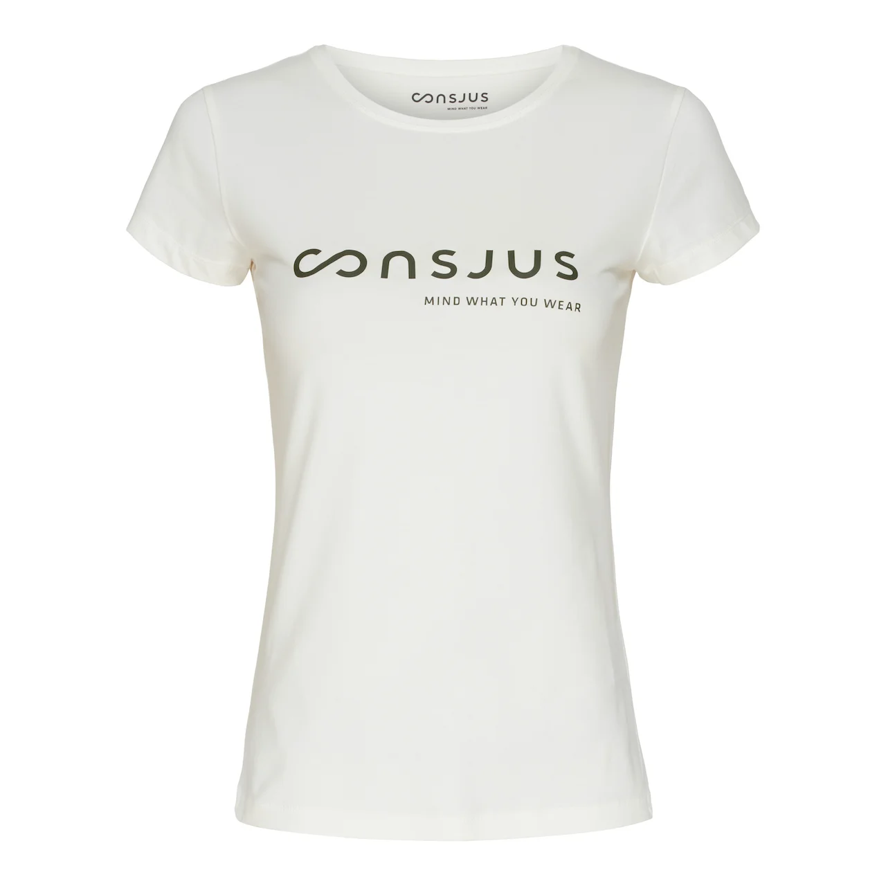 T-shirt i økologisk bomuld med logo