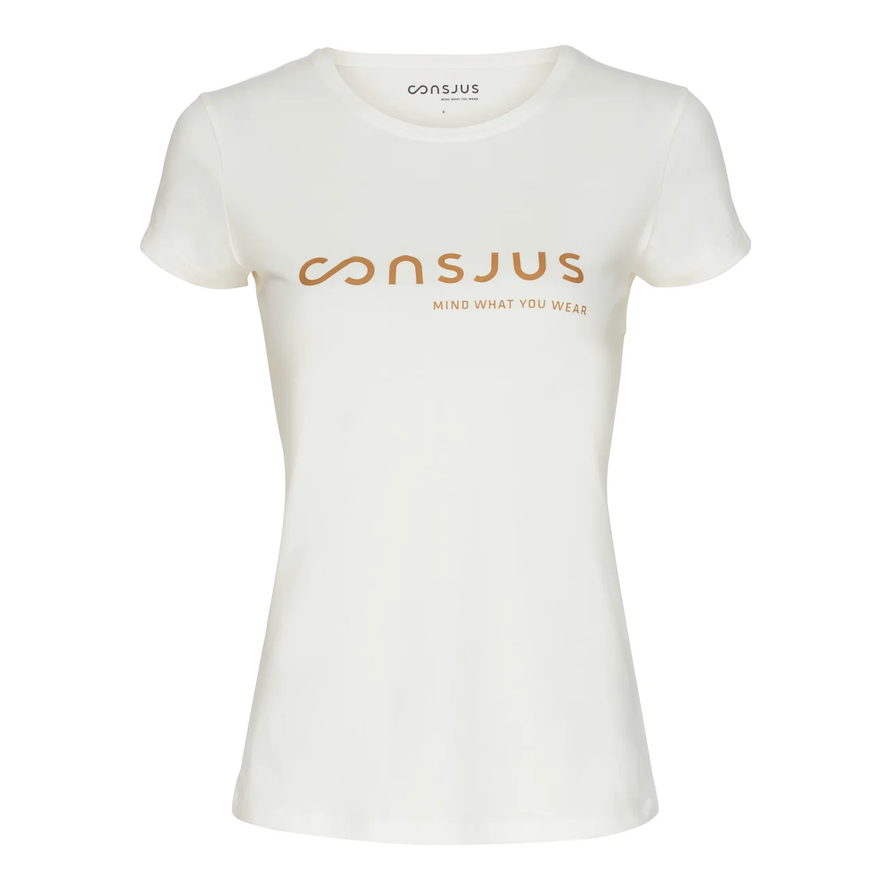 T-shirt i økologisk bomuld med print