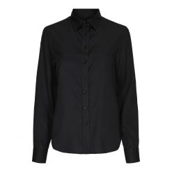 KLASSISK SKJORTE I TENCEL™ - SORT