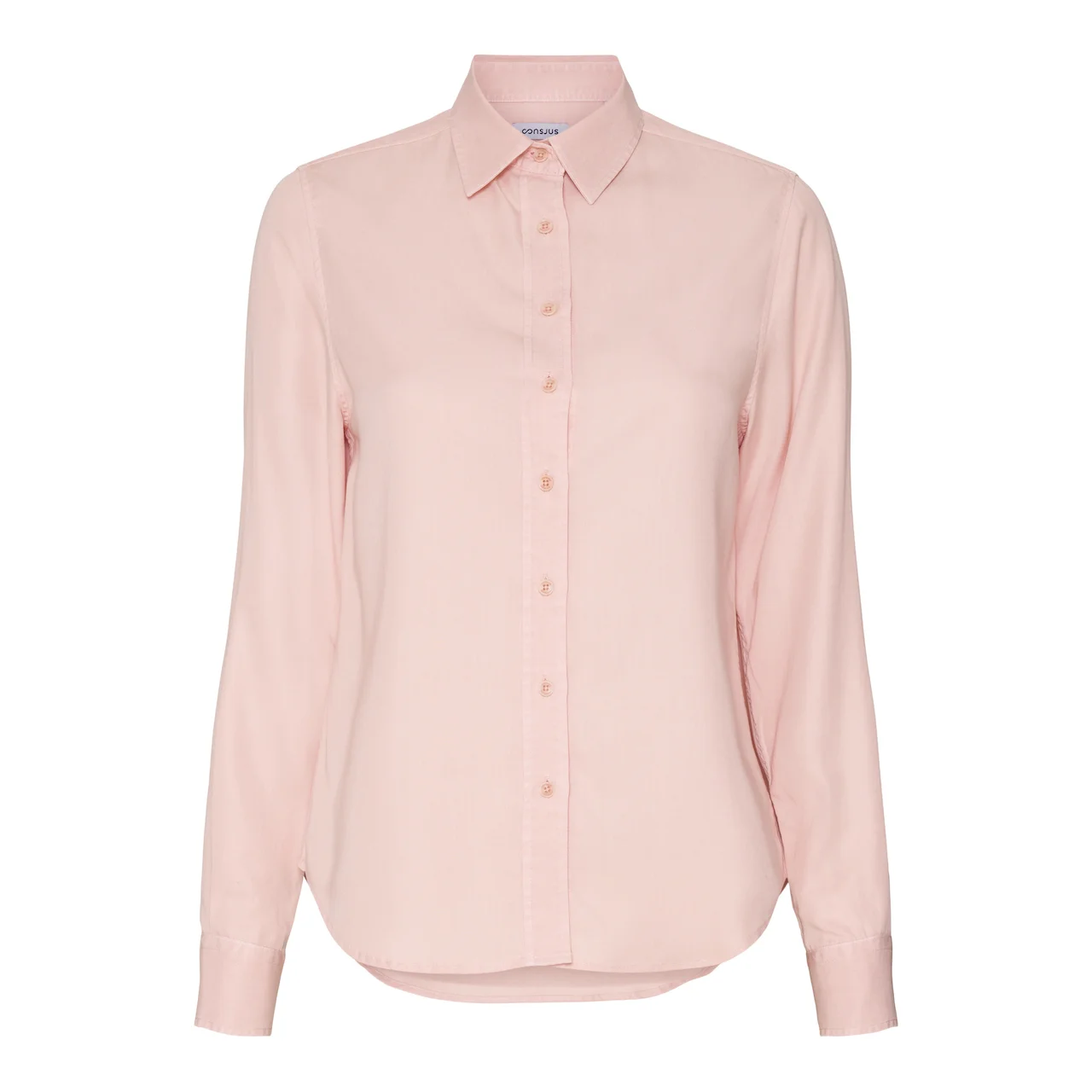 SKJORTE I TENCEL DUSTY ROSE